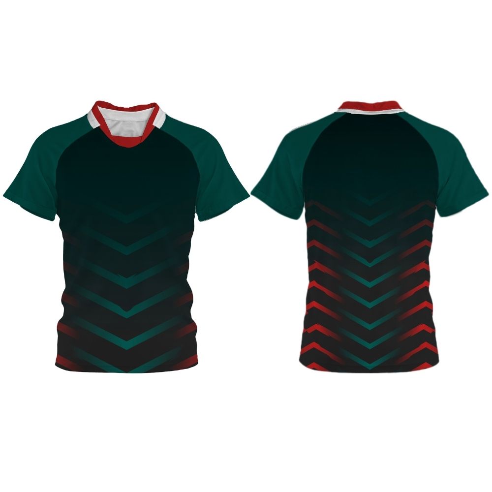 Dye Sub Men's Rugby Jersey, Insert Collar