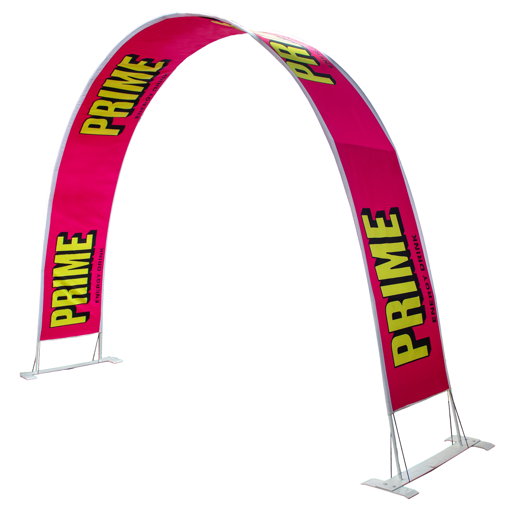 Arch Display Double Sided Block Out
