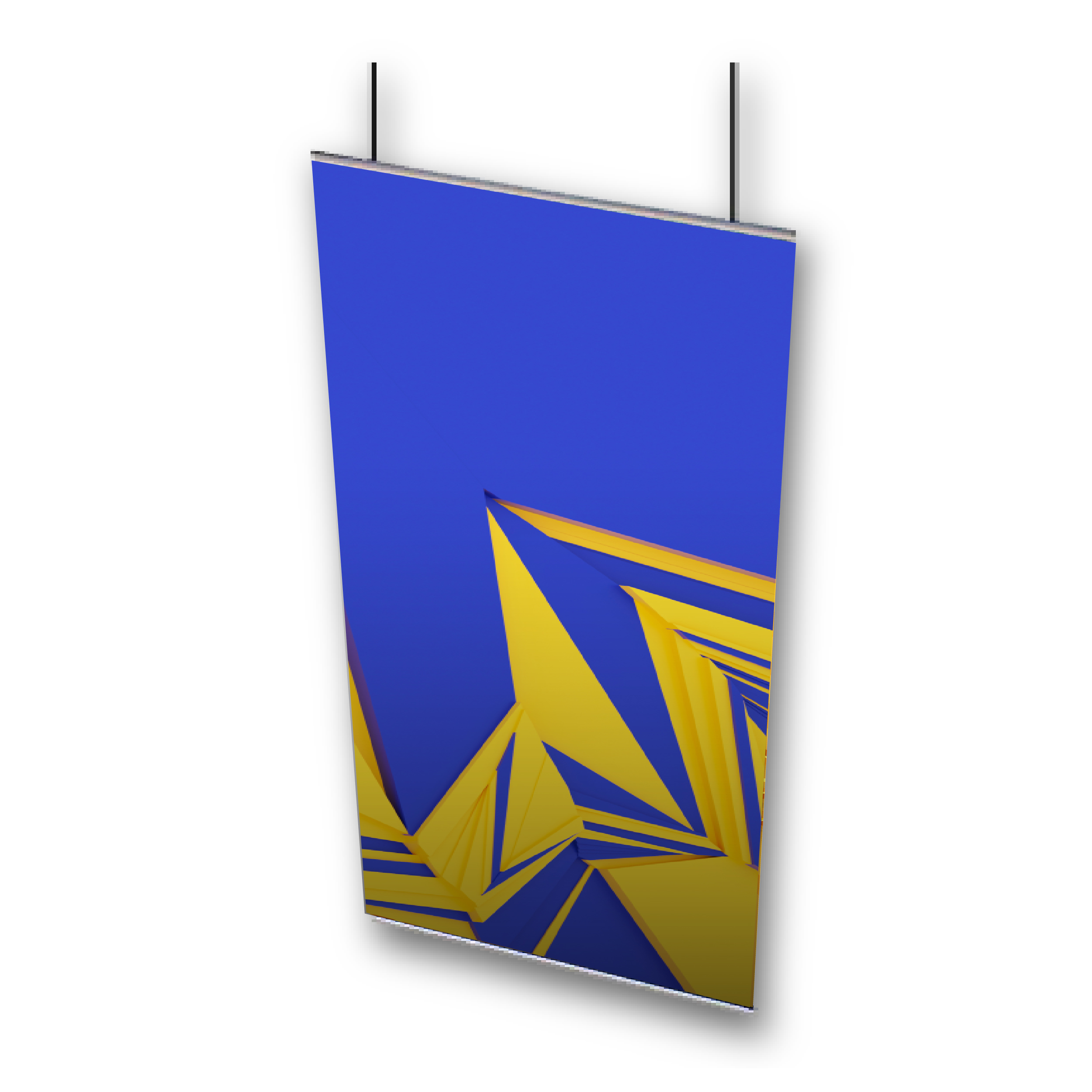 Hanging Banner 2.4 x 2m, Single Sided + Extrusion