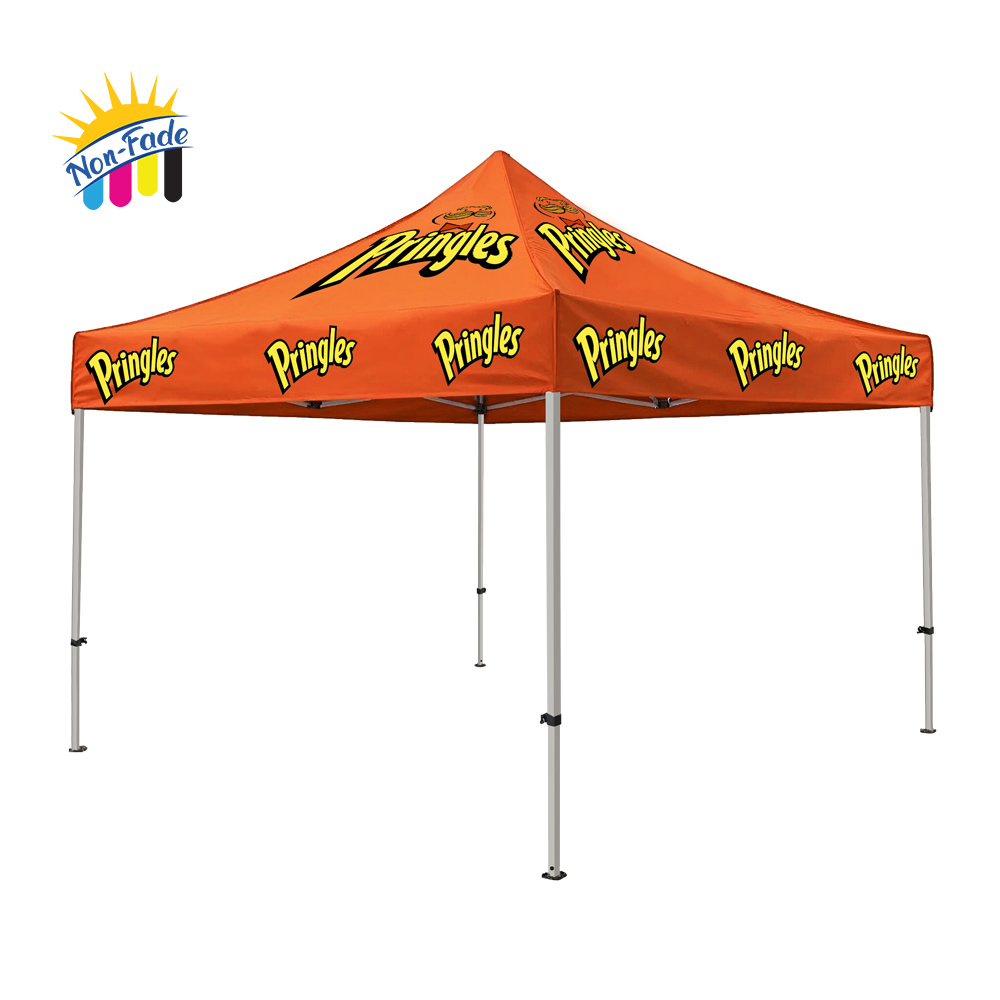 Gazebo 3 x 3m, UV Print, Hexagon Aluminium Composite, Complete