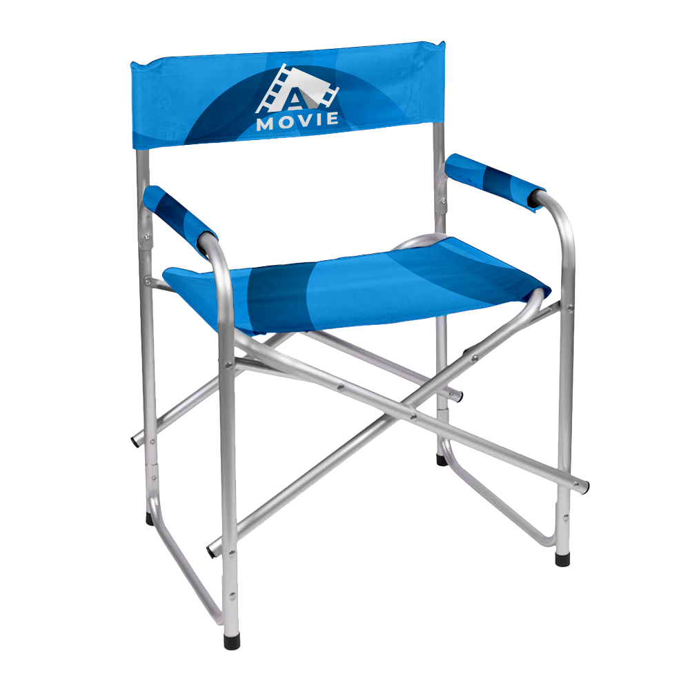 Directors Chair, Aluminium, Back Rest, Arm Rest, Seat