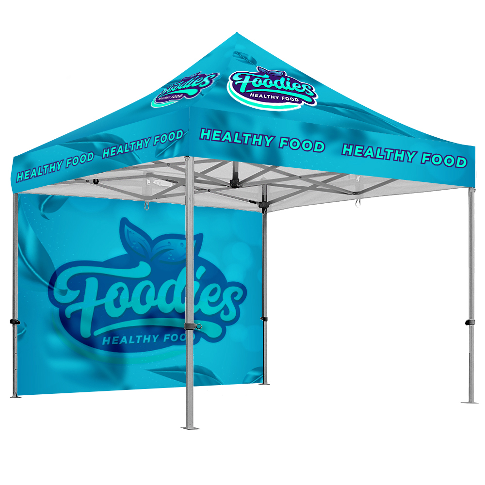Gazebo 3m Unit, Full Wall, Dye Sub