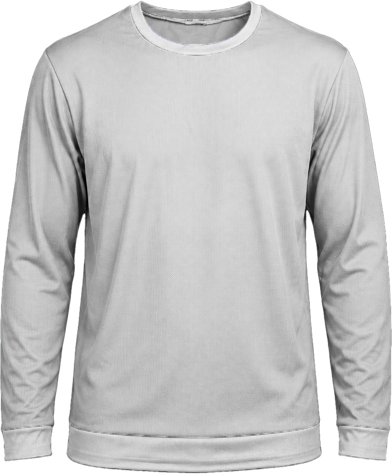 +27 Kiddies Crew Neck T-shirt, Fitted Long Sleeve, Birdseye