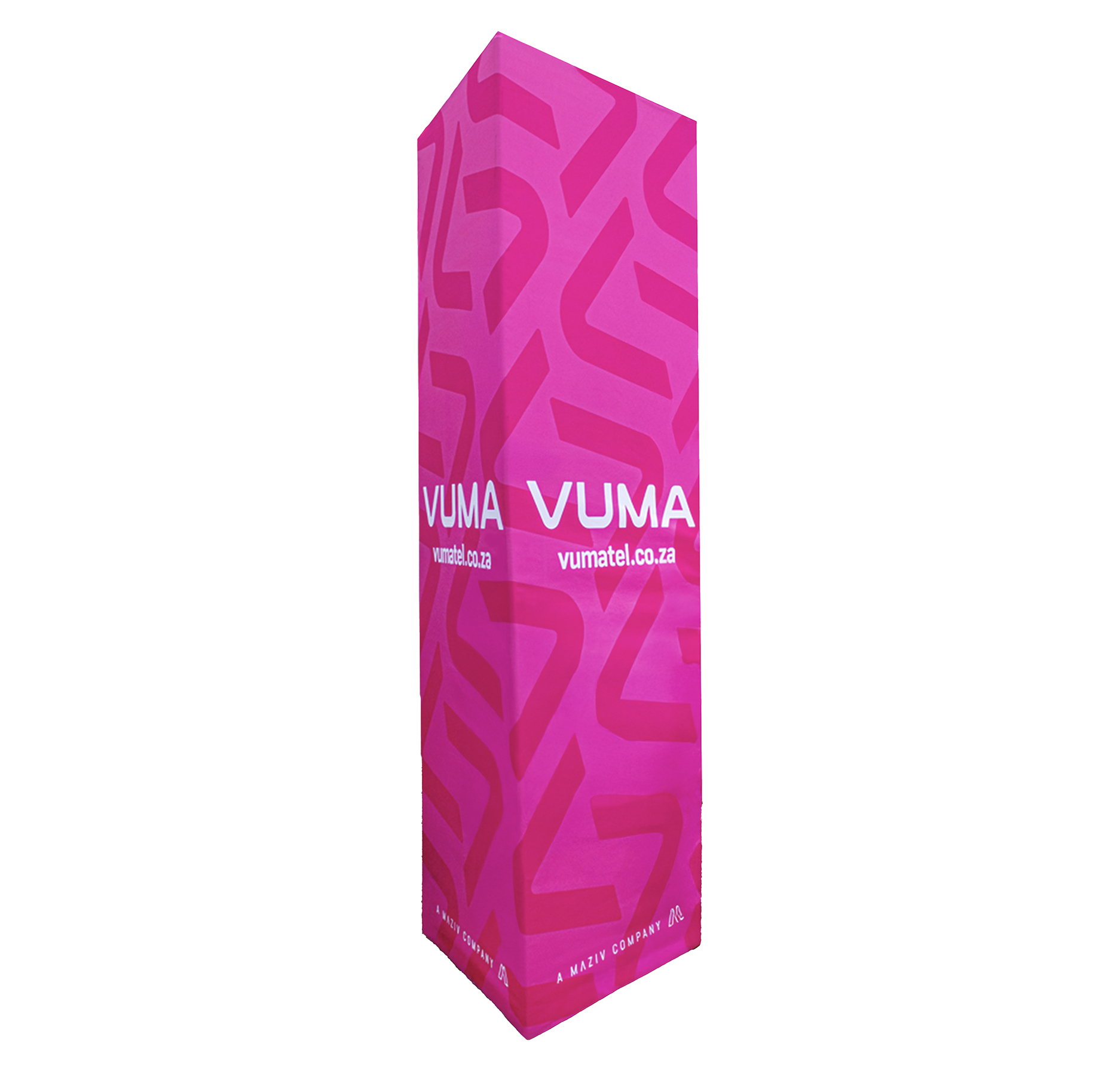 Fabric Tower Triangular 1m x 3m