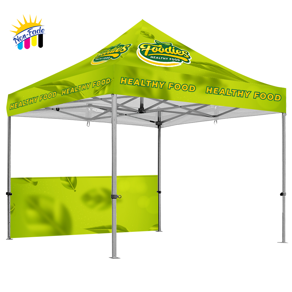 Gazebo 3m Unit, Half Wall, UV Print
